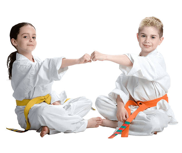 Martial Arts Lessons for Kids in Broomfield CO - Kids Greeting Happy Footer Banner