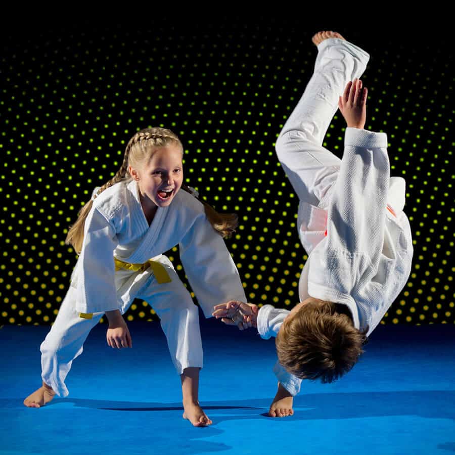Martial Arts Lessons for Kids in Broomfield CO - Judo Toss Kids Girl
