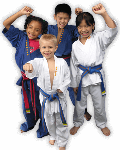 Martial Arts Summer Camp for Kids in Broomfield CO - Happy Group of Kids Banner Summer Camp Page